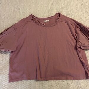 We The Free Dusty Rose Short Sleeve Tee